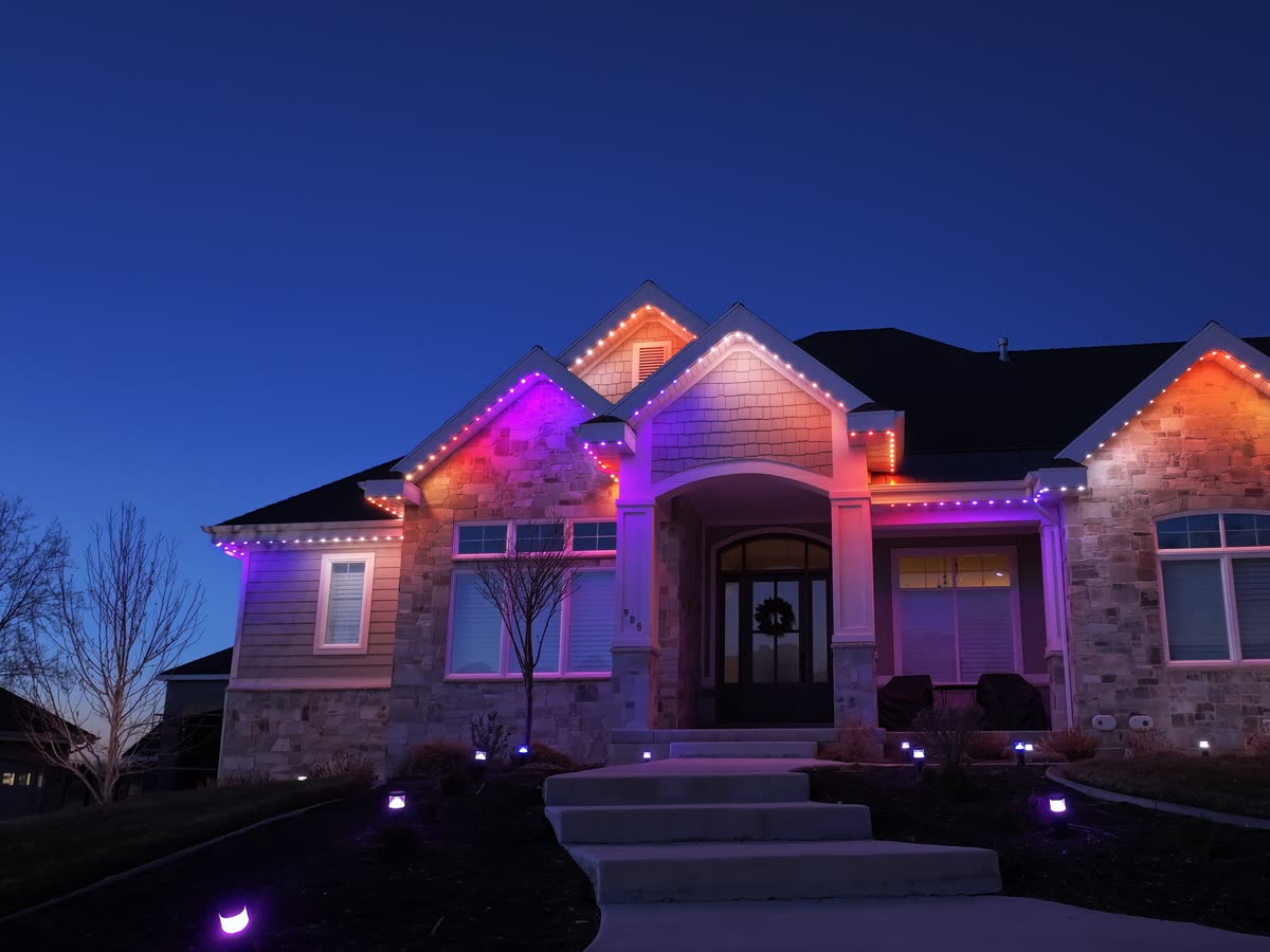 Real Cost: Permanent Lights for a 2,400 sq ft Home