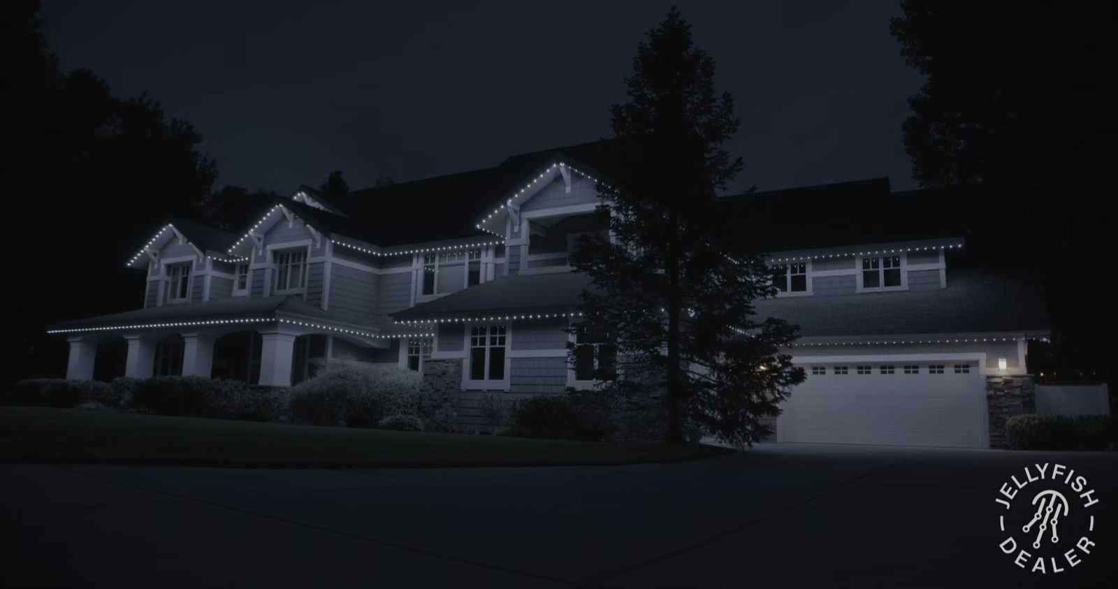 Eave & Soffit Lighting install by Twilight Zone Permanent Lighting