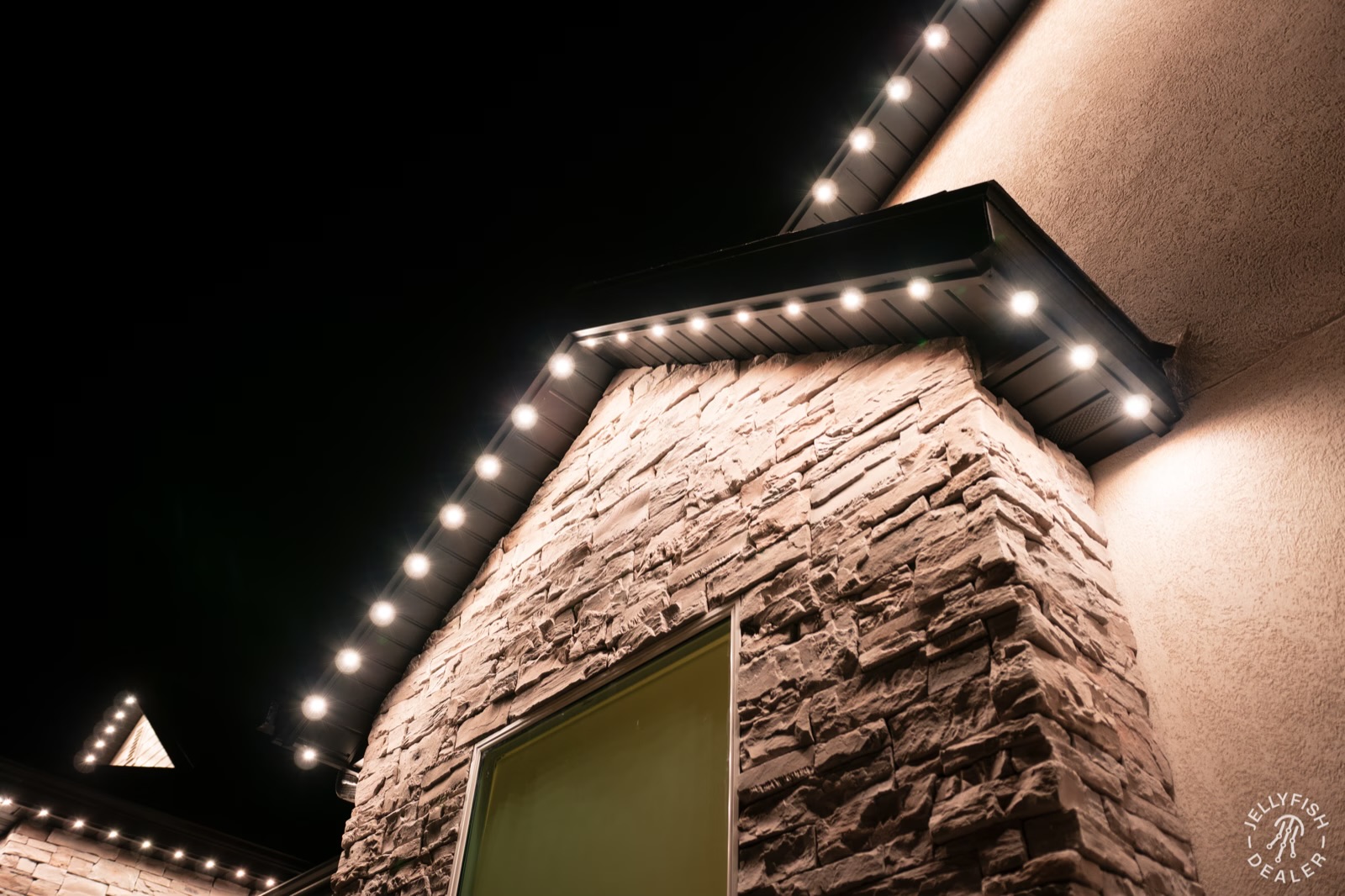 Recent work — featured roofline outline by Twilight Zone Permanent Lighting